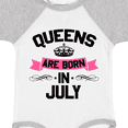 thumbnail image 4 of Inktastic Queens Are Born in July Boys or Girls Baby Bodysuit, 4 of 5