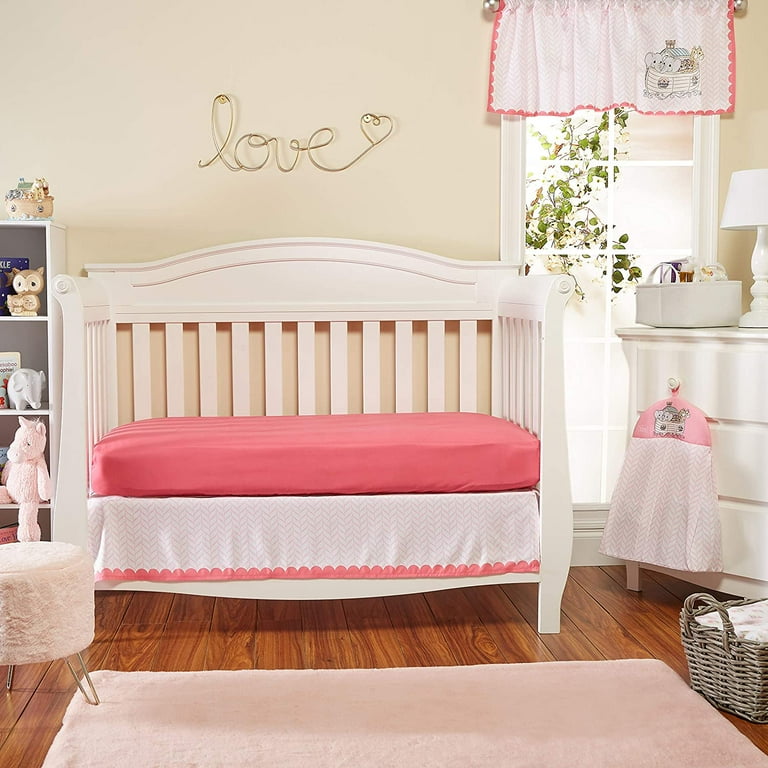 Fitted crib sales sheet girl