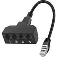 thumbnail image 1 of Câble Adaptateur Séparateur de Ligne Téléphonique Excellent Convertisseur de Ligne RJ45 à RJ11 pour Connexion de Câble Réseau (Câble Ethernet RJ45 Inclus), 1 of 8