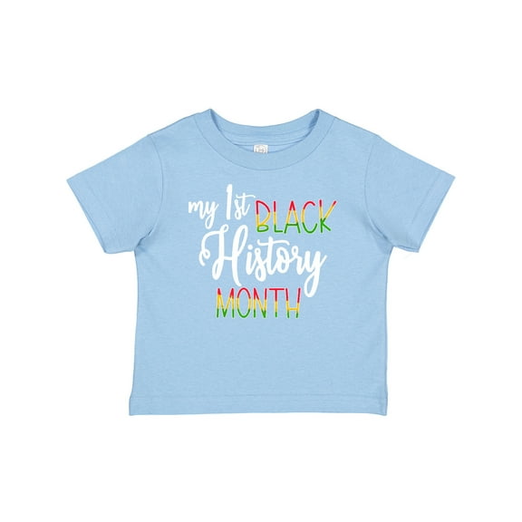 Inktastic My 1st Black History Month Boys or Girls Baby T-Shirt