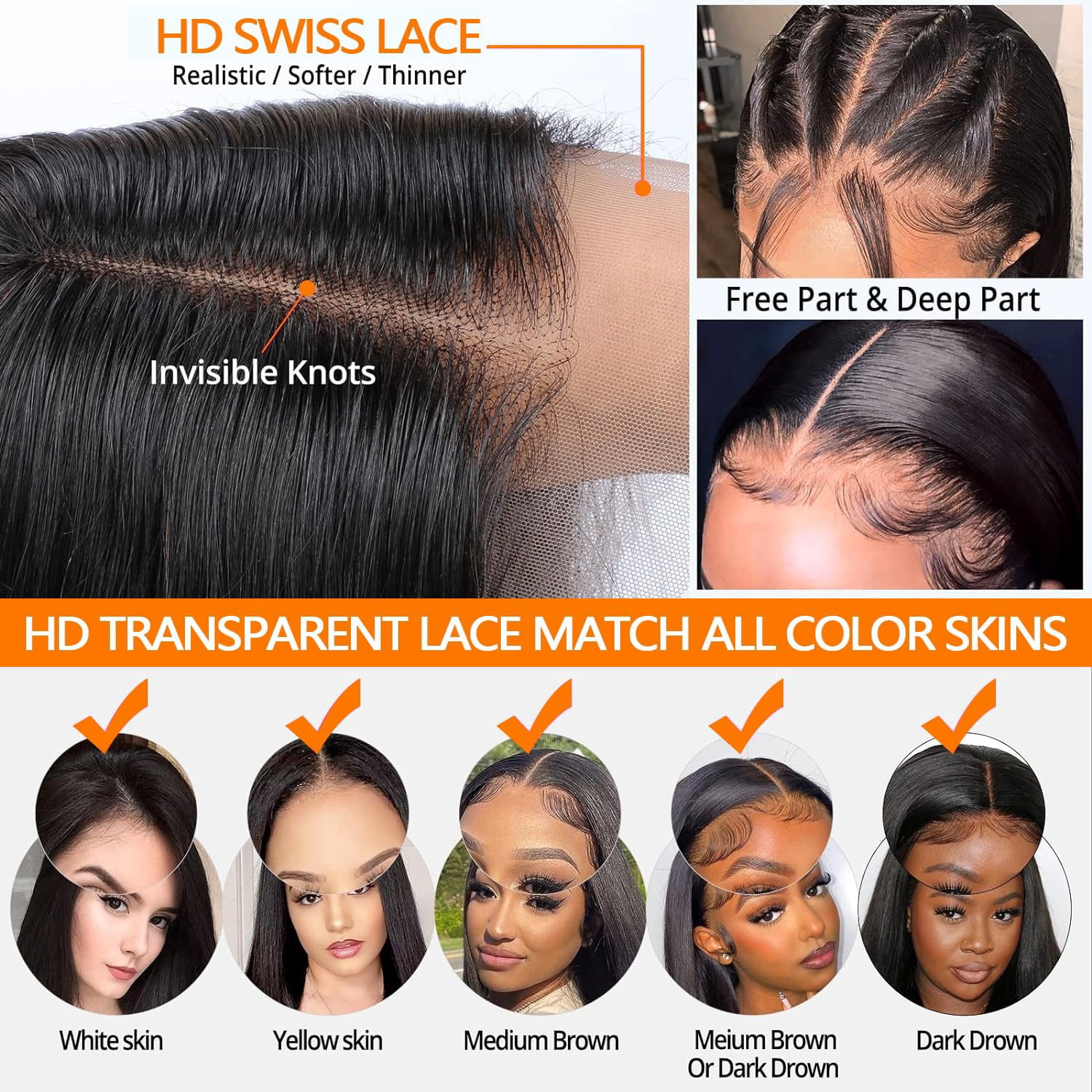 Ali Grace 13x4 Lace Front Bob Wigs Pre Plucked Bleached Knots 13x4 Short Bob Human Hair for Black Women 180% Density 10A Brazilian Virgin Hair Glueless Wigs with Baby Hair Halloween Wig 10 inch