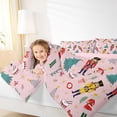 thumbnail image 4 of Feelyou Christmas Nutcracker Bedding Comforter Set for Kid, Dreamy Princess Fairy Twin Comforter Sets, Xmas Tree Gift Reversible Bedding Set, Super Cozy Room Decor, 2-Piece, 4 of 8