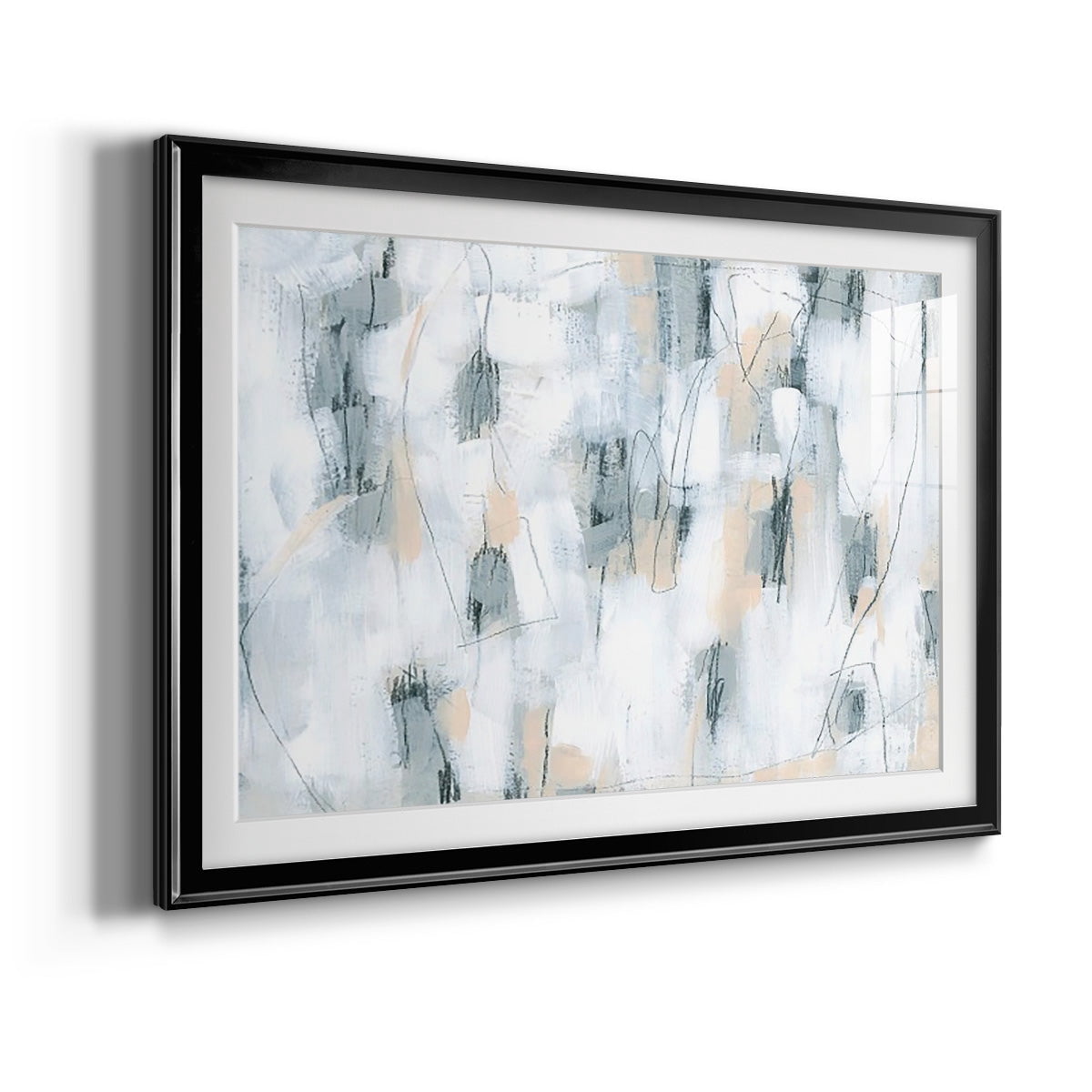 Stone Hatchmarks II Premium Framed Print - Ready to Hang