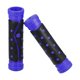 thumbnail image 1 of Mango Puños, Antideslizante Goma Manillar Puños para Cable Máquina, Resistencia Banda Mango, Gimnasio Equipo, Azul Negro 2 Juegos Unique Bargains puños y accesorios para bicicletas, 1 of 5