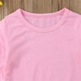 thumbnail image 4 of Kiapeise Toddler Baby Kids Girl Cotton Long Sleeve Solid Tee Tops T-Shirt Clothes, 4 of 5
