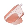 thumbnail image 3 of Matsuzay Rejilla para escurrir para fregadero de esquina multifuncional, estante con ventosa, escurridor para fregadero, cuenco, soporte de Suministros de limpieza para el hogar rosa, 3 of 6