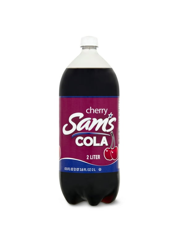 Sam's Cola Cherry Soda, 2 Liter Bottle