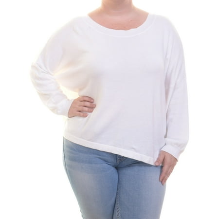 Dolman Crop - Cable & Gauge Ivory Top Blouse Dolman Sleeve Size XL NWT - Movaz