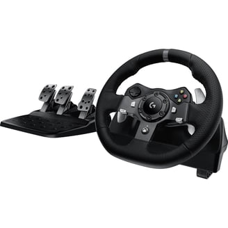 Logitech Steering Wheel, Force Feedback Racing Pedals, Sensor