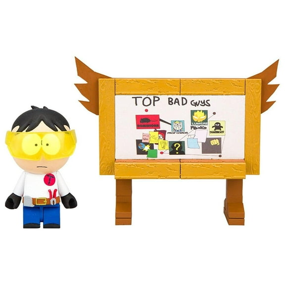 SOUTH PARK MICRO SETS - "Toolshed" Stan with Top Bad Guys Board