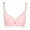 Pink, variant on Odeerbi Lightly Lined Bra for Women 2025 Solid Sexy Lace Push-up Receive Side With Steel Ring Underwear Pink