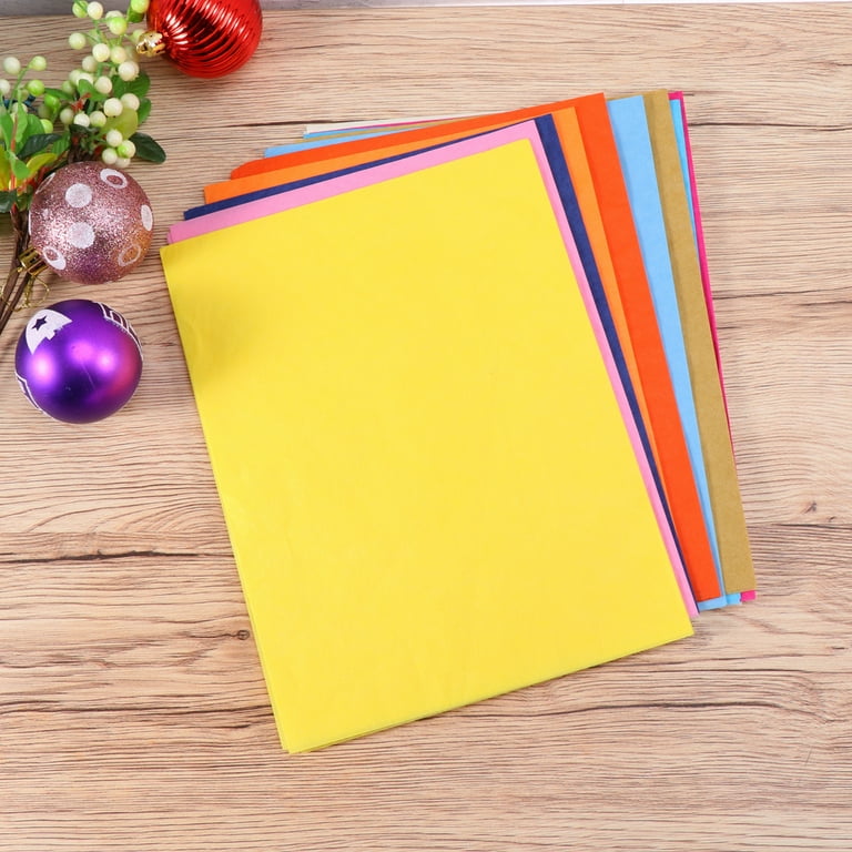 Frcolor 6pcs Gift Wrapping Paper Sheets Chic DIY Book Cover Papers Gift Packing Papers, Size: 70x50x0.10cm