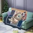 thumbnail image 2 of New Q Version Anime Demon Slayer Blanket Coral Fleece Air Conditioning Blanket Printed Flannel Blanket The Best Gift, 2 of 6