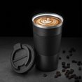 thumbnail image 2 of Taza de café aislada reutilizable sin BPA GEMFUL con funda de silicona ER, 2 of 5