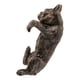 thumbnail image 1 of Escultura colgante de bonsái, escultura de resina en miniatura, bonita estatua decorativa para escritorio. Bulldog francés, 1 of 9