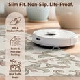 thumbnail image 6 of Design&I 5'x7' Ultra Soft Area Rug, Damask Border Watercolor Pink Aesthetic Snake Gothic Vintage Playful Expressive None Fluffy Washable Non Shedding for Bedroom Living Room Home Office, 6 of 7