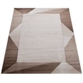 thumbnail image 5 of Paco Home Bordered Living-Room Rug with Modern Contour Cut - Brown - 7'10" x 10'10" (8'x11'), 5 of 5