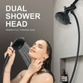 thumbnail image 4 of WOWOW Multi Function Shower Head Oil Rubbed Bronze High-Pressure Shower Head with Hose, 4 of 6