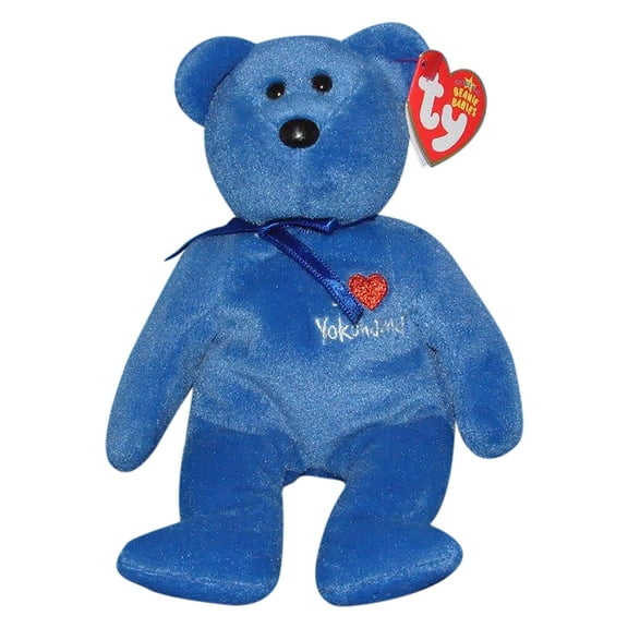Ty Beanie Baby: I Love Yokohama the Bear - Japan exclusive | Stuffed Animal | MWMT's