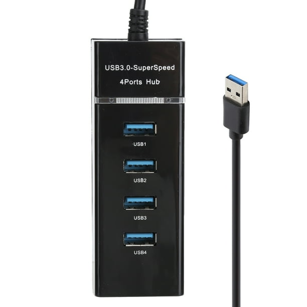 Cable adaptador extensor USB 3.0 de 1 a 4 puertos macho a hembra para PC y portátil