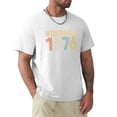 thumbnail image 1 of Camiseta Vintage de gran tamaño para hombre ropa de verano 1976, 1 of 7