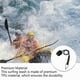 thumbnail image 5 of Eigraketly Correa para surf, diseño plegable, Cable de remo, equipo de agua, accesorios para exteriores, alambre para tobillos, flexibilidad, cuerda para Deportes acuáticos Negro Eigraketly OD027283-01, 5 of 6