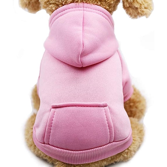Coloody Pet Dog Cat Hoodie with Pockets Suitable for Small Dogs