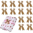 thumbnail image 6 of RUseeN 3.1" Satin Gift Wrap Bows Satin Small Mini Bows for Gift Wrapping Premade Satin Bows for Making Crafts Baby Shower Birthday Party Wedding Decorations, 50 PCs, 6 of 7