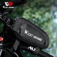 thumbnail image 4 of WEST BIKING Bolsa para bicicleta 1.5L Logotipo reflectante de gran capacidad Equipo de ciclismo FLhrweasw Nuevo, 4 of 9