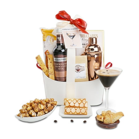 Alder Creek Gift Baskets Espresso Martini Gift Basket (7 Pieces)