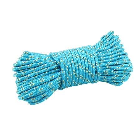 

20m 5mm Durable Thickened Reflective Outdoor Survival Paracord Parachute Cord Lanyard Rope (Sky-blue)