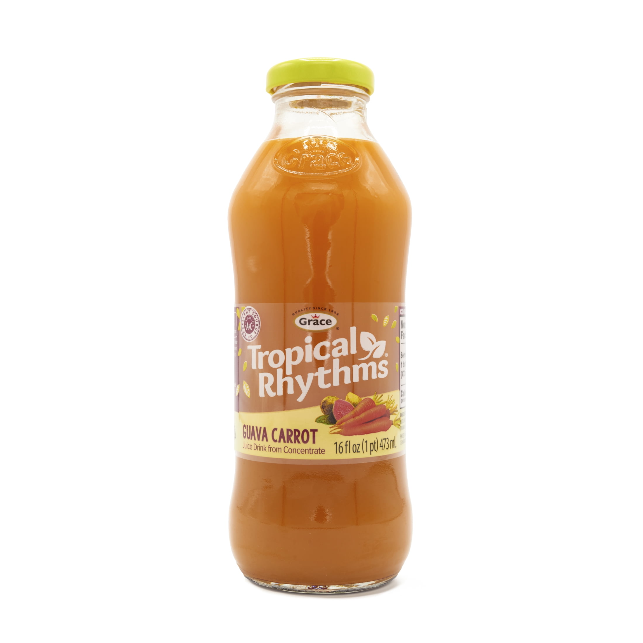 (5 pack) Grace Guava Carrot Drink 16 fl oz