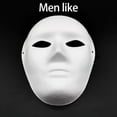 thumbnail image 7 of HBBKVI DIY Crafts White Masks Originality Crafts 10pcs, 7 of 7