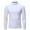 White, variant on Qingpeng Men's Casual Turtleneck Pullover Sweaters Long Sleeve Slim Fit Warm Basic Tops