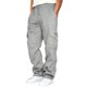 thumbnail image 1 of WILLBEST Pantalones Casuales elegantes para Mujer, Holgados y Rectos, para Uso Diario, con Cintura Elástica Cómoda para Primavera y Verano. Extra Grande, 1 of 2