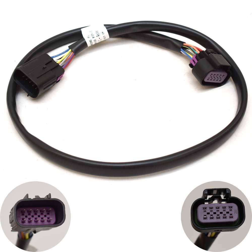 Mercury Boat Data Extension Harness 8M0138593 | 10-Pin 3 FT Black  