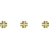 Western Enterprises Pipe Crosses, Adapter, 3,000 PSIG, Brass, X-Shape, 1/2 in (NPT) - 1 EA (312-WHF-4-9)