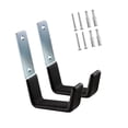 thumbnail image 2 of GUOOL 2 Pieces Garage Storage Hooks Iron Wall Mount Hooks for Equipment Bike Ropes, 2 of 9
