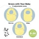 thumbnail image 4 of Baberos para bebés KeaBabies, paquete de 8 unidades, absorbentes de algodón orgánico, 4 of 9