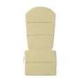 thumbnail image 5 of GDF Studio Cartagena Outdoor Water Resistant Fabric Adirondack Chair Cushion, Khaki, 5 of 6