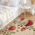 thumbnail image 2 of JML Doormat, Microfiber & Non-Slip Rubber Backing Door Mat - Rug Mats for Porch Entry Way Bathroom/Kitchen, (24"x36") - Mushrooms and Insects, 2 of 5