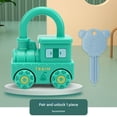 thumbnail image 4 of Safe Childrens Learning Train With Keys Cars Following Educational Principles, 4 of 8