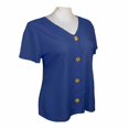 thumbnail image 3 of Blusa George Talla G con Botones Grandes Marino, 3 of 4