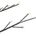 thumbnail image 3 of Northlight 7' Matte Black Tree Warm White LED Copper Wire Lights, 3 of 5