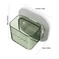 thumbnail image 6 of LOLIPPYY Green Plastic Wall 11.5 Inch - Space Saving Decorative Planter with Easy Hydroponic Care for Indoor Gardening, 6 of 6