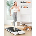 thumbnail image 5 of THERUN Walking Pad Treadmill Under Desk, Portable Mini Treadmill for Home/Office, Walking Pad Treadmill 2.5HP, Walking Jogging Machine with 265 lbs Weight Capacity Remote Control LED Display, 5 of 6