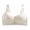 Beige, variant on Bras for Women Women's Bra Women's Non-Steel Lace Stitching Comfortable And Breathable Gathered Adjustable Bra Underwear Black 36