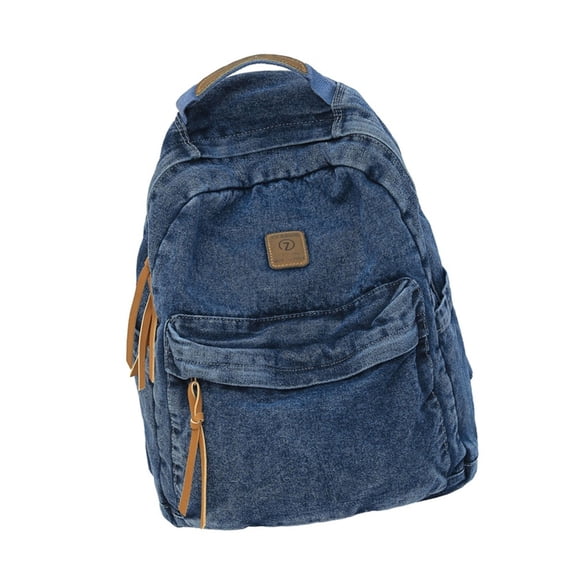 Large Capacity Backpack Student School Bag Japanese Styles Denims Backpack