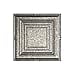 thumbnail image 3 of Fasade Easy Installation Portrait Galvanized Steel Glue Up Ceiling Tile/ Ceiling Panel (12" X 12" Sample), 3 of 3