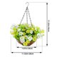 thumbnail image 3 of Maceta Elegante Toystoory Para Interiores Y Exteriores Flores Artificiales Amarillo Flor Blanca U3-6, 3 of 6